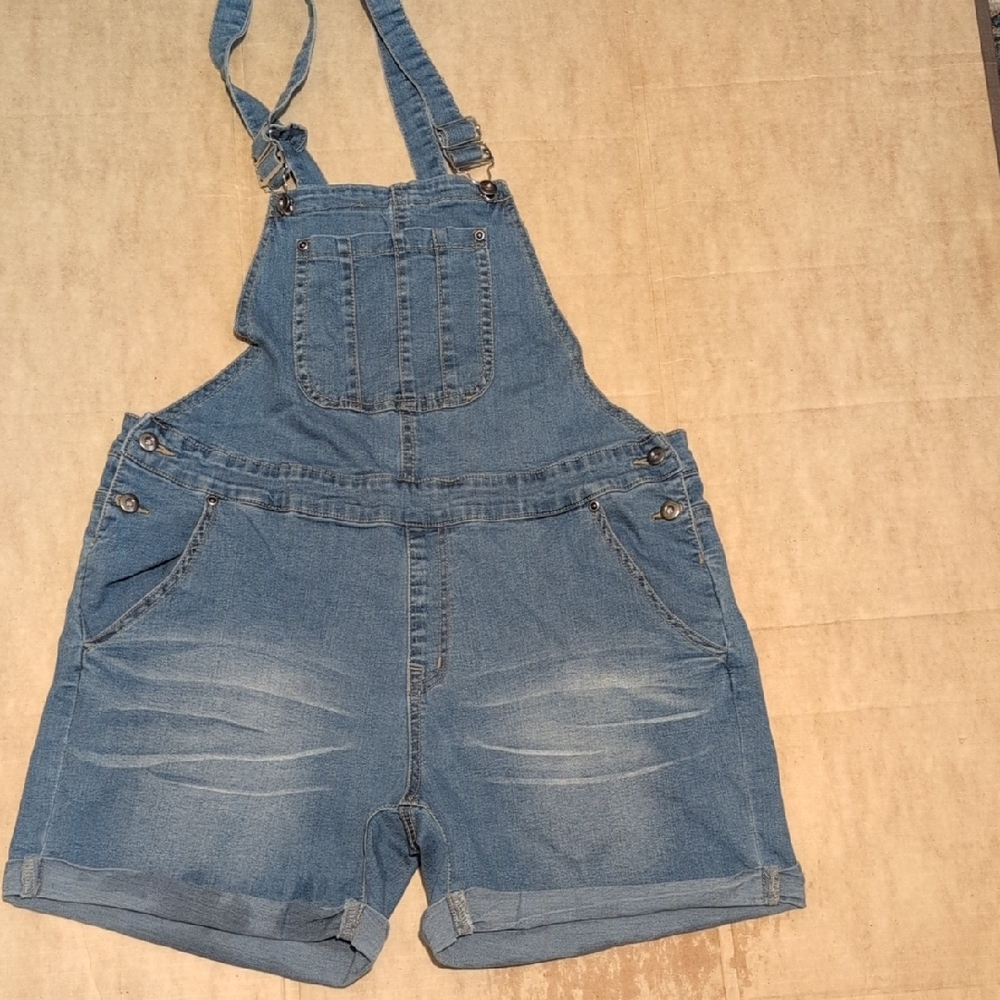Blue Denim Overalls